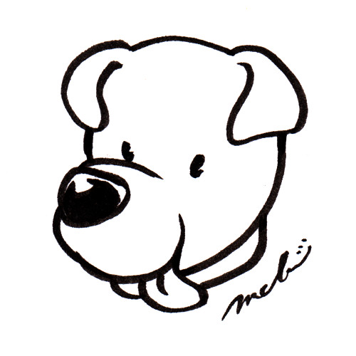 犬をキャラクター風に イラストレーター 藤井美智子 オフィシャルサイト 色々絵画館