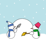 雪だるまを作ろう06